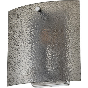 Бра LUMION DANDY 6594/1W MODERNI LN24 E14 1*40W 220V хром/тонированное стекло, металл/стекло